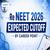 Re NEET 2026 Expected Cutoff by Career Point: Qualifying Marks and Percentile